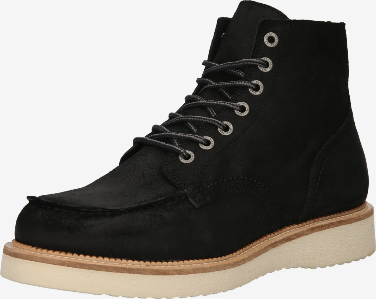 Selected Homme Veterboots Chukka Boots Teo Heren Zwart 3 Selected Homme Veterboots Chukka Boots Teo Heren Zwart