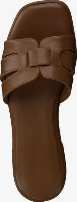 Marco Tozzi Trending Muiltjes Woms Slides Dames Cognac -Hummel Winkel 4b75443e4ba7054d13e81ab9dd495d2c