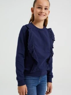 WE FASHION Sweatwear Sweatshirt Kinderen Donkerblauw -Hummel Winkel 4bfce8fc05b5f30da1e6ad8c349d0b7d