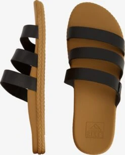 Reef Badslippers Strand-/badschoen Cushion Ruby Dames Zwart -Hummel Winkel 4c6492cf8dc7b0403c2dfaa0139a48d6