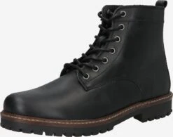 Boots & Laarzen Veterboots Borg Heren Zwart