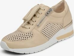 Casual Sneakers Sneakers Laag Dames Beige
