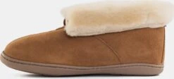 Minnetonka Pantoffels Huisschoenen Sheepshin Dames Bruin