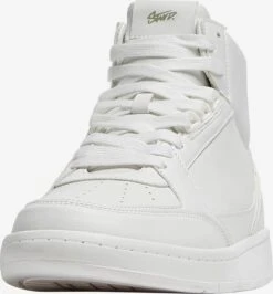 PULL & BEAR Hoge Sneakers Sneakers Hoog Heren Wit