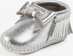 Minnetonka Lage Schoenen Lage Schoen Rosie Kinderen Zilver