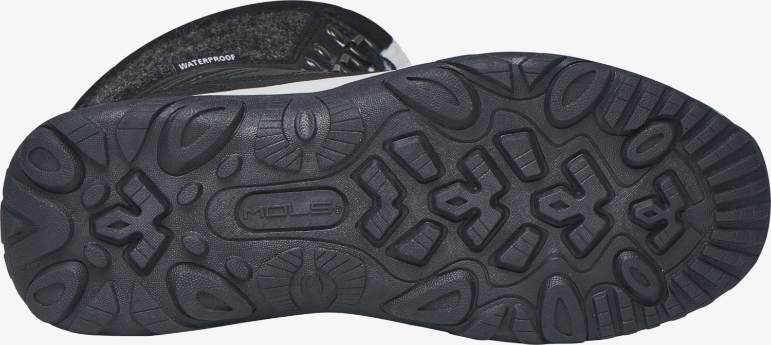 MOLS Laarzen Snowboots Bakan Dames Zwart 6 MOLS Laarzen Snowboots Bakan Dames Zwart - Afbeelding 4