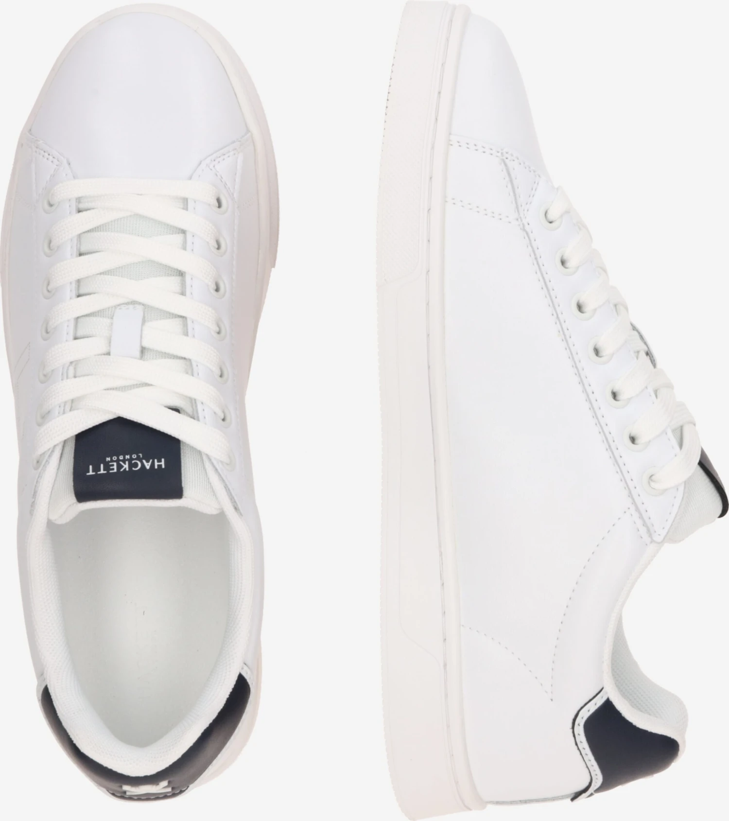 Hackett London Casual Sneakers Sneakers Laag HARPER SUMMER Heren Wit 4 Hackett London Casual Sneakers Sneakers Laag HARPER SUMMER Heren Wit - Afbeelding 2