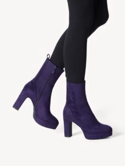 Tamaris Klassieke Enkellaarsjes Enkellaarsjes Dames Lila 14 Tamaris Klassieke Enkellaarsjes Enkellaarsjes Dames Lila -Hummel Winkel 53fe048ac34a83cbdc40d4d4ac3c79ce