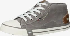 Mustang Hoge Sneakers Sneakers Hoog Heren Grijs