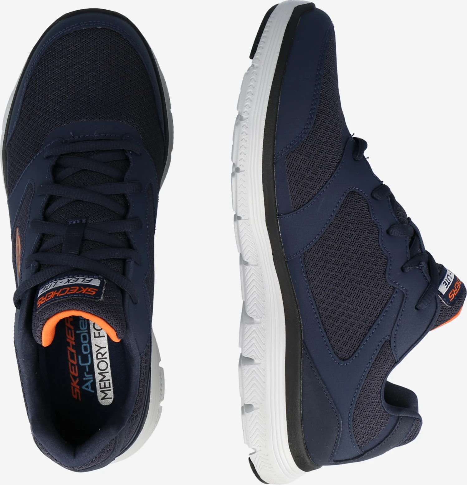 Skechers Running Sneakers Sneakers Laag Heren Donkerblauw 4 Skechers Running Sneakers Sneakers Laag Heren Donkerblauw - Afbeelding 2