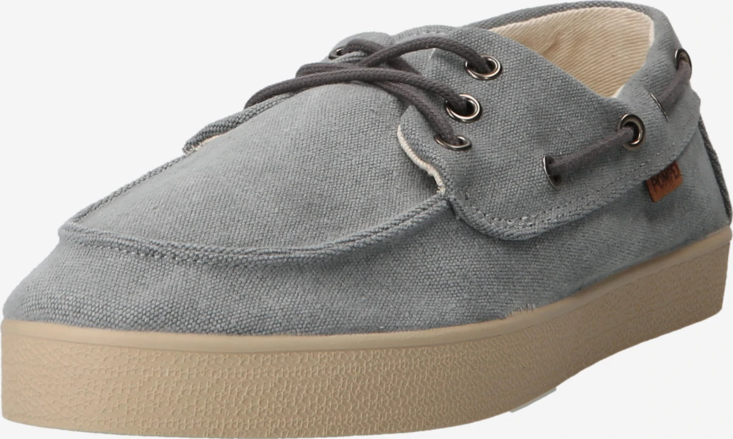 Pompeii Lage Schoenen Mocassins PETRA Heren Duifblauw 3 Pompeii Lage Schoenen Mocassins PETRA Heren Duifblauw