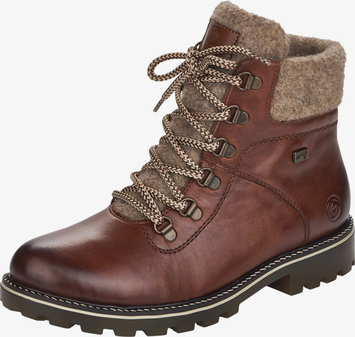 Remonte Enkellaarsjes Veterlaarsjes Dames Bruin 3 Remonte Enkellaarsjes Veterlaarsjes Dames Bruin