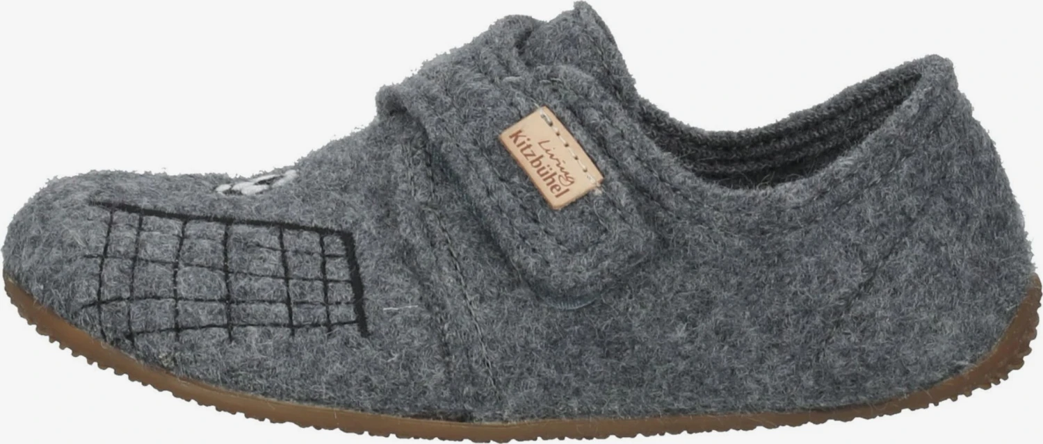 Living Kitzbühel Pantoffels Huisschoenen Kinderen Grijs 4 Living Kitzbühel Pantoffels Huisschoenen Kinderen Grijs - Afbeelding 2