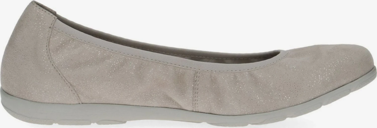 Caprice Klassieke Ballerinas Ballerina Dames Taupe 6 Caprice Klassieke Ballerinas Ballerina Dames Taupe - Afbeelding 4