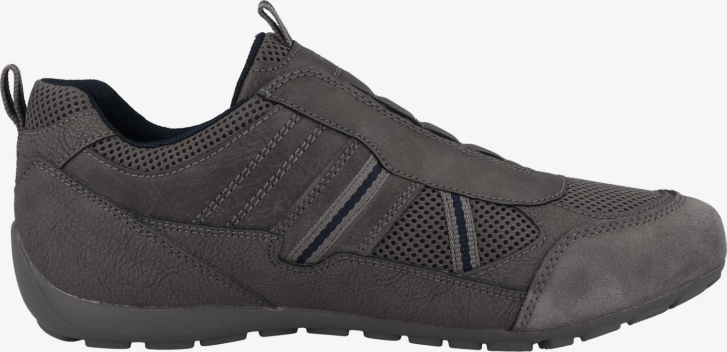 Geox Slip-on Sneakers Slip-ons Heren Basaltgrijs 6 Geox Slip-on Sneakers Slip-ons Heren Basaltgrijs - Afbeelding 4