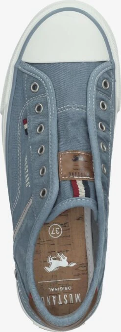 Mustang Slip-on Sneakers Slip-on Dames Duifblauw -Hummel Winkel 5bb0a14c97364ee63cd9e86f2f7358b7