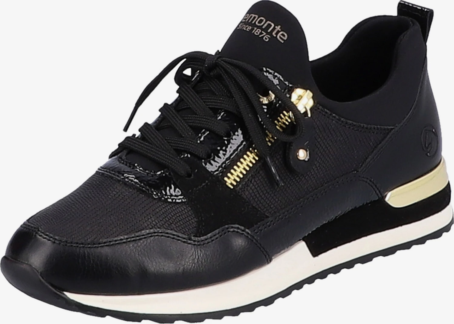 Remonte Running Sneakers Sneakers Laag Dames Zwart 3 Remonte Running Sneakers Sneakers Laag Dames Zwart