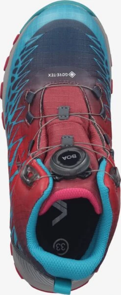 Vado Schoenen Laarzen Shark Kinderen Lichtblauw / Donkerrood -Hummel Winkel 5be8d2191c14f9d79f46ca08fc91f7ab