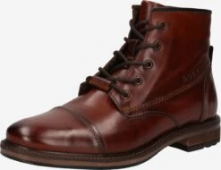 Bugatti Boots & Laarzen Veterboots Heren Kastanjebruin