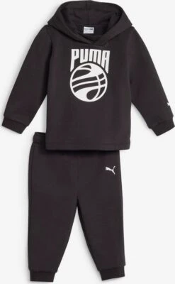 Puma Sets & Overalls Joggingpak Kinderen Zwart