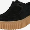 Clarks Veterschoenen Veterschoen Torhill Bee Dames Zwart