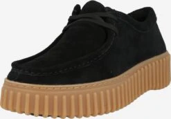 Clarks Veterschoenen Veterschoen Torhill Bee Dames Zwart