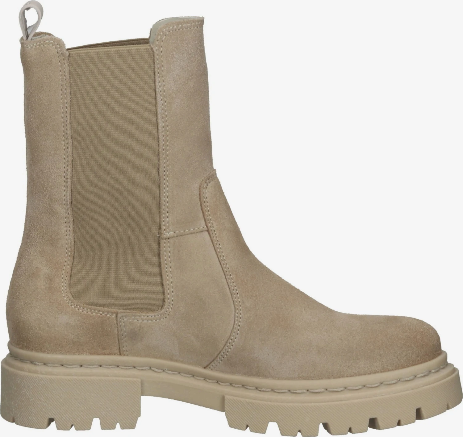 Bullboxer Enkellaarsjes Chelsea Boots Dames Beige 6 Bullboxer Enkellaarsjes Chelsea Boots Dames Beige - Afbeelding 4