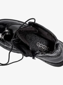 Enkellaarsjes Veterlaarsjes Windau Dames Zwart -Hummel Winkel 6489a0335771aebaf40d50c583a375ca