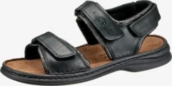 Josef Seibel Sandalen & Pantoffels Sandalen Rafe Heren Zwart