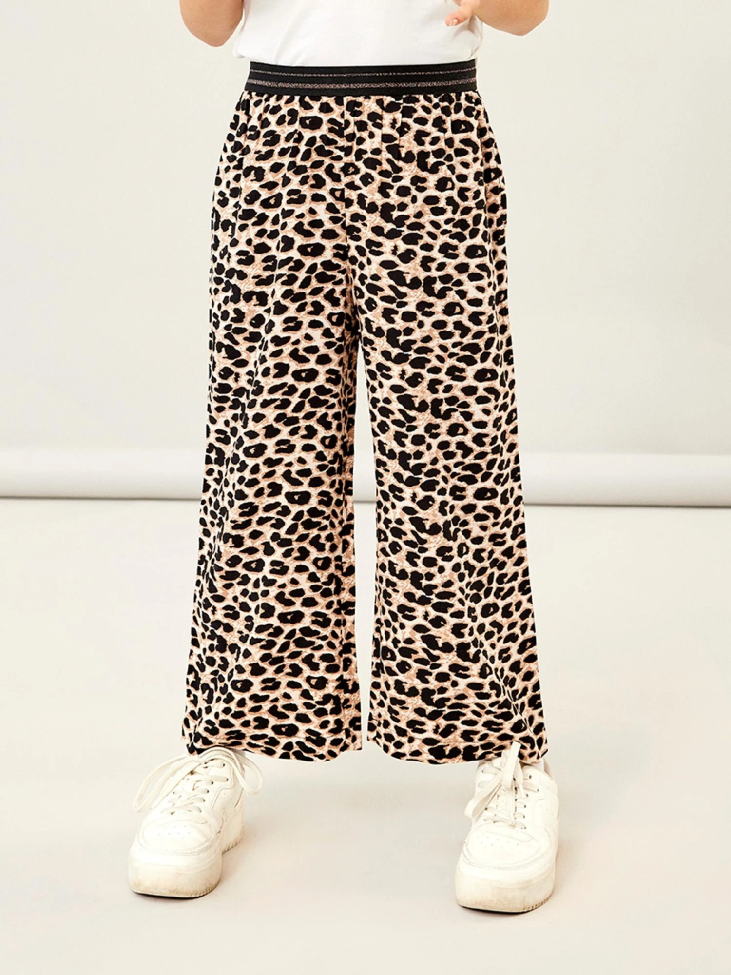 NAME IT Pantalons Wide Leg Broek NAGIRA Kinderen Bruin 5 NAME IT Pantalons Wide Leg Broek NAGIRA Kinderen Bruin - Afbeelding 3