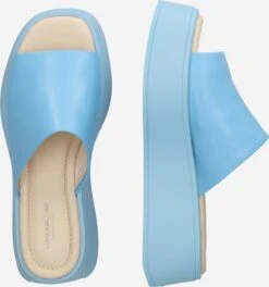 VAGABOND SHOEMAKERS Sandalen Met Hak Muiltjes COURTNEY Dames Lichtblauw -Hummel Winkel 651854daa4e5d588110248c110756d66