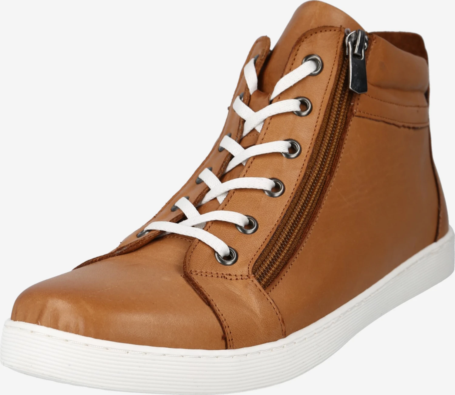 Hoge Sneakers Sneakers Hoog Dames Cognac 3 Hoge Sneakers Sneakers Hoog Dames Cognac