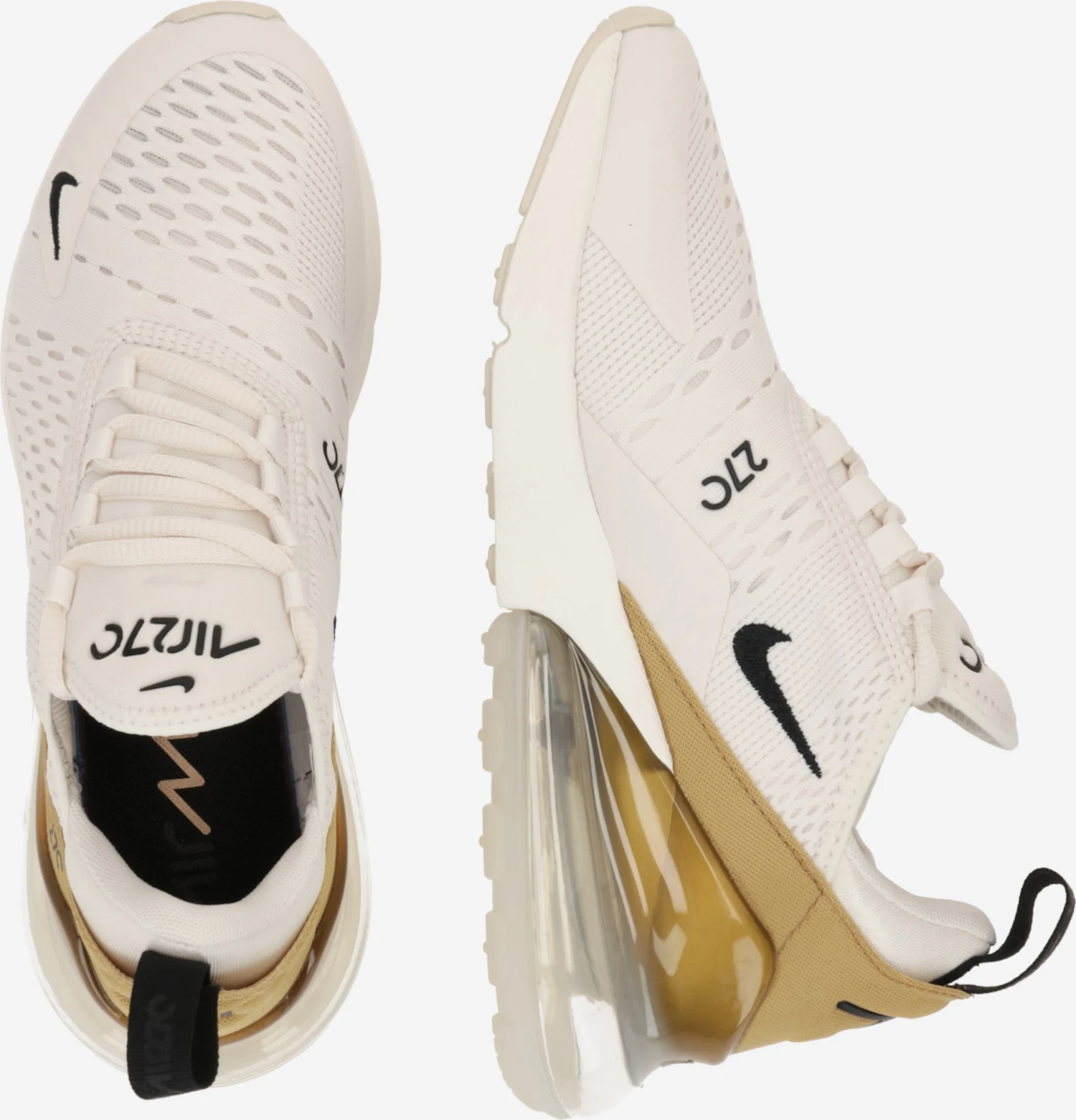 Nike Sportswear Running Sneakers Sneakers Laag AIR MAX 270 Dames Crème 4 Nike Sportswear Running Sneakers Sneakers Laag AIR MAX 270 Dames Crème - Afbeelding 2