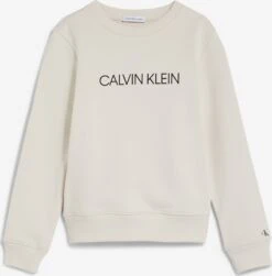 Calvin Klein Jeans Sweatwear Sweatshirt Kinderen Crème / Ecru