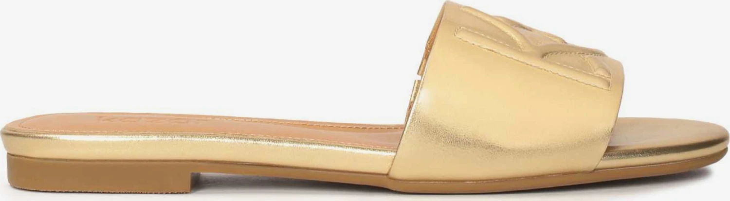 Kazar Klassieke Muiltjes Muiltjes Dames Goud 4 Kazar Klassieke Muiltjes Muiltjes Dames Goud - Afbeelding 2