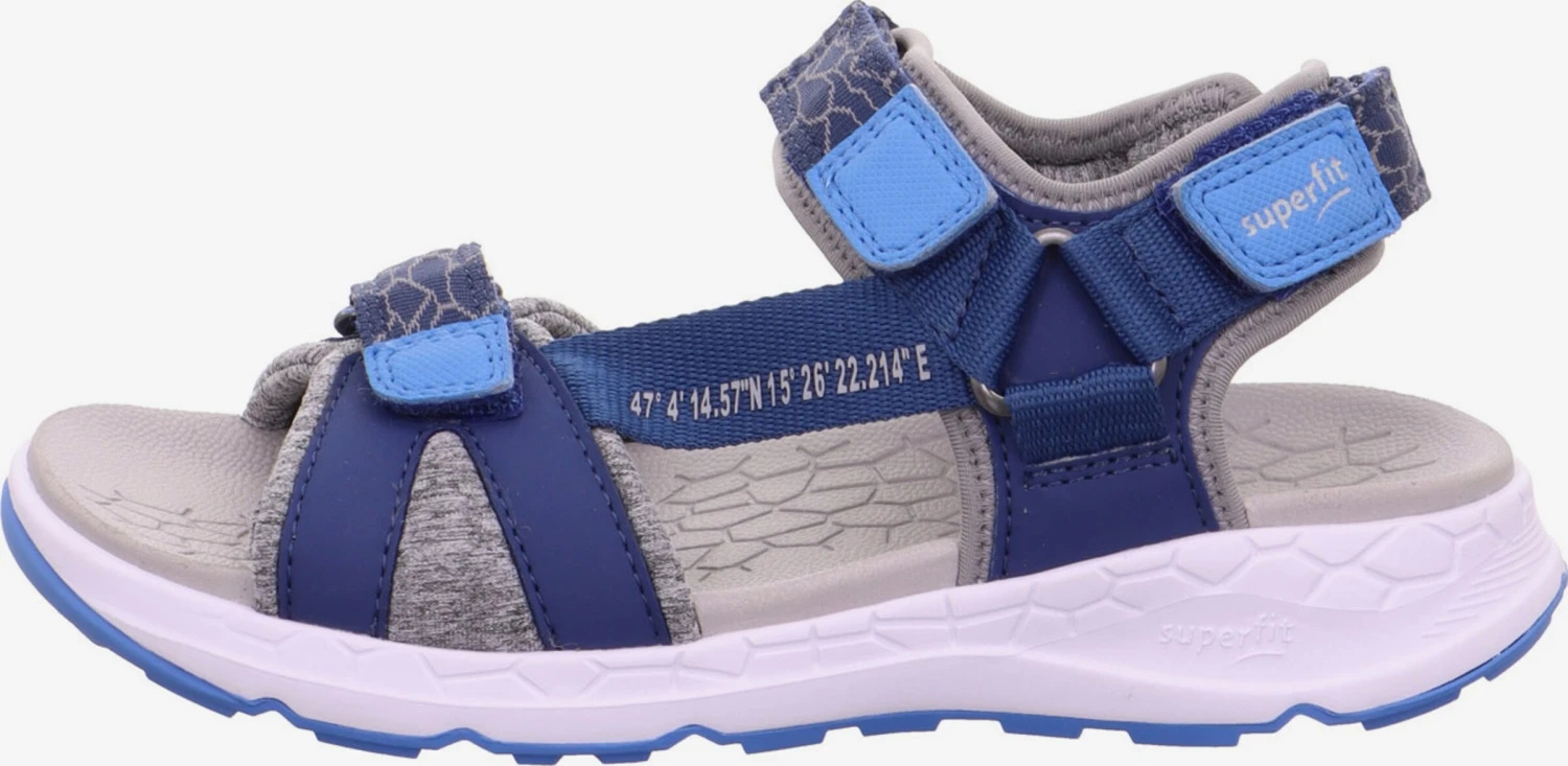 Superfit Sandalen Open Schoenen Criss Kinderen Blauw / Smoky Blue 4 Superfit Sandalen Open Schoenen Criss Kinderen Blauw / Smoky Blue - Afbeelding 2