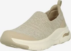 Skechers Slip-on Sneakers Slip-on Dames Taupe