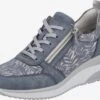 Remonte Fashion Sneakers Sneakers Laag D2401 Dames Blauw -Hummel Winkel 681bea1d6cdd52e7f750e07d46f27e64