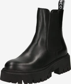 Bianco Enkellaarsjes Chelsea Boots Garbi Dames Zwart