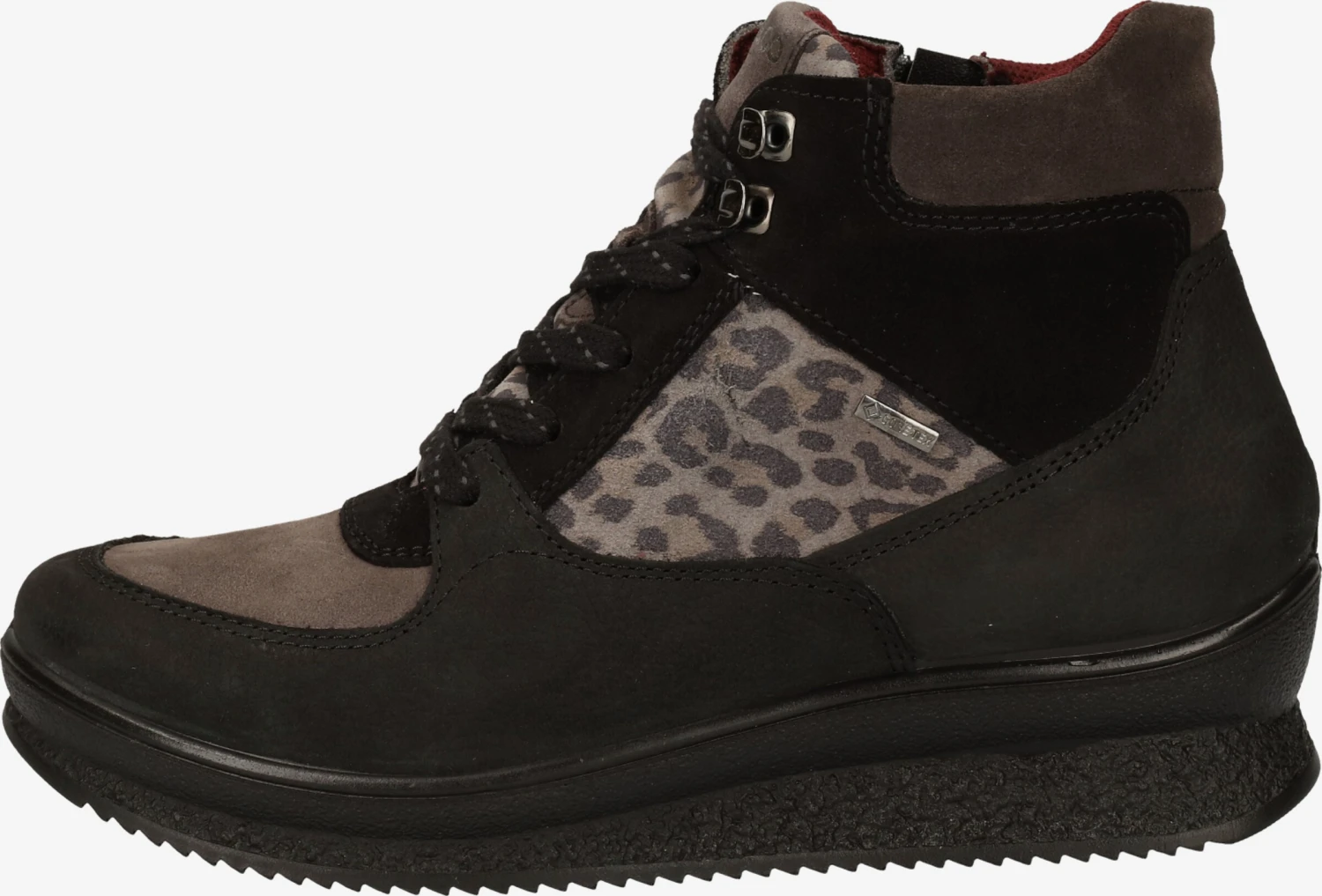 IGI&CO Hoge Sneakers Sneakers Hoog Dames Zwart 3 IGI&CO Hoge Sneakers Sneakers Hoog Dames Zwart