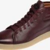 Hoge Sneakers Sneakers Hoog Heren Bourgogne