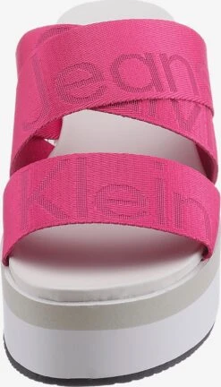 Calvin Klein Jeans Sandalen Met Hak Muiltjes Dames Pink / Framboos 12 Calvin Klein Jeans Sandalen Met Hak Muiltjes Dames Pink / Framboos -Hummel Winkel 6ba80f990bd0f08804f0a2da0da69cb7