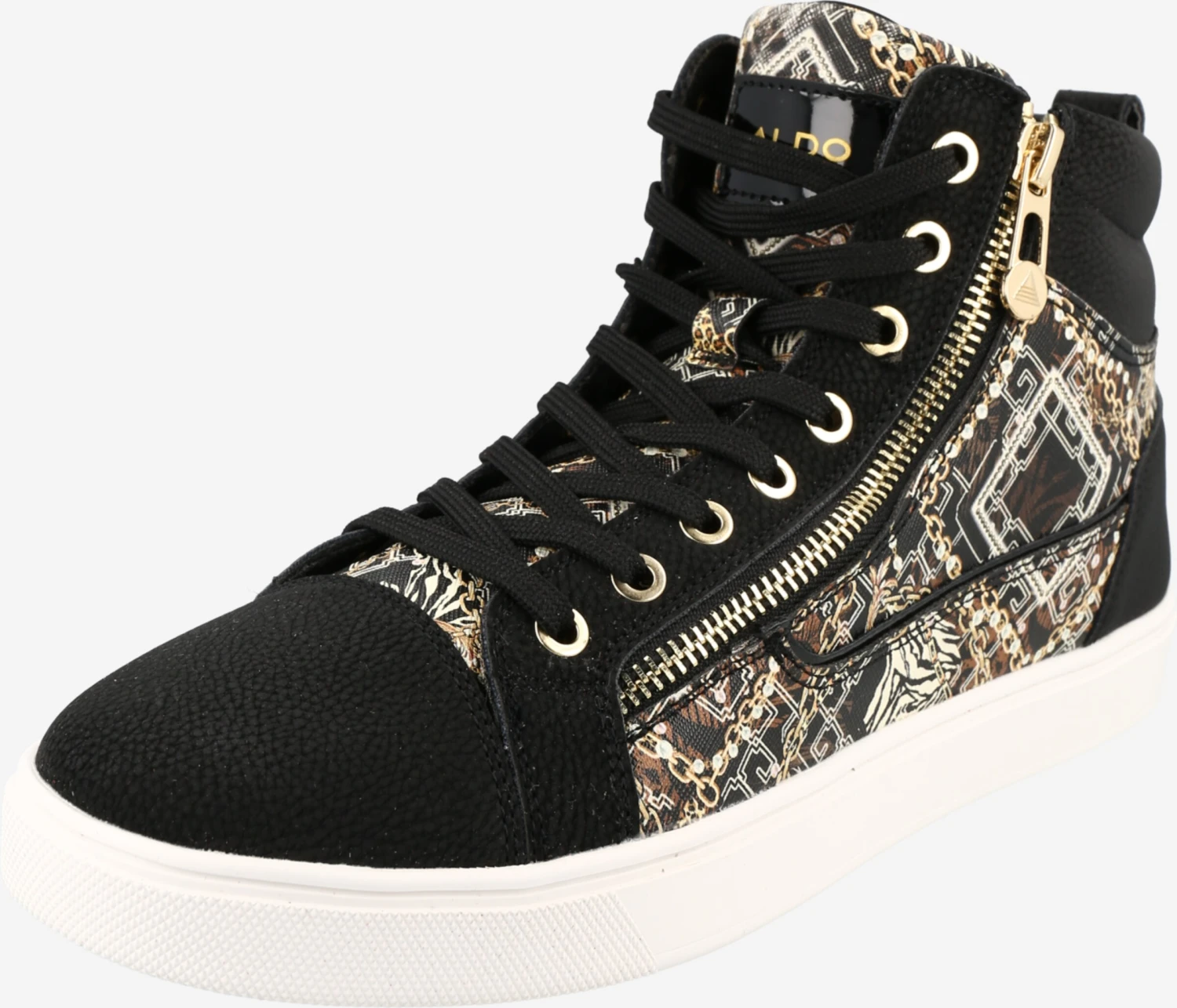 Aldo Hoge Sneakers Sneakers Hoog POPSTAR Heren Zwart 3 Aldo Hoge Sneakers Sneakers Hoog POPSTAR Heren Zwart