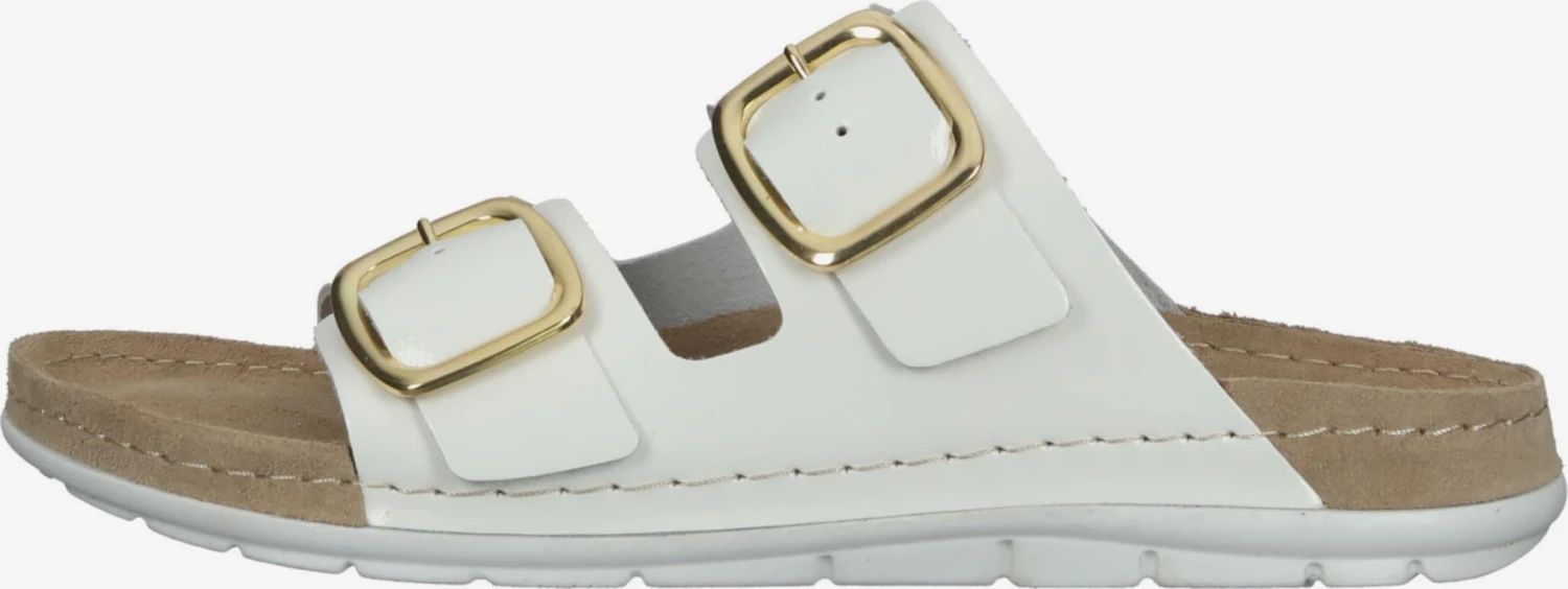 Rohde Pantoffels Huisschoenen Dames Wit 4 Rohde Pantoffels Huisschoenen Dames Wit - Afbeelding 2