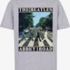 F4NT4STIC T-shirts Shirt The Beatles Band Abbey Road Kinderen Grijs -Hummel Winkel 6ce4f2b51b4bbd29af8f0392c857b4a4