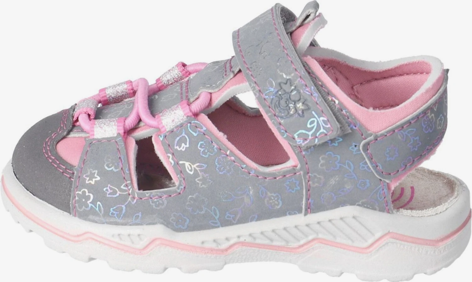 Ricosta Stapschoentjes Wandelschoen Kinderen Grafiet 4 Ricosta Stapschoentjes Wandelschoen Kinderen Grafiet - Afbeelding 2