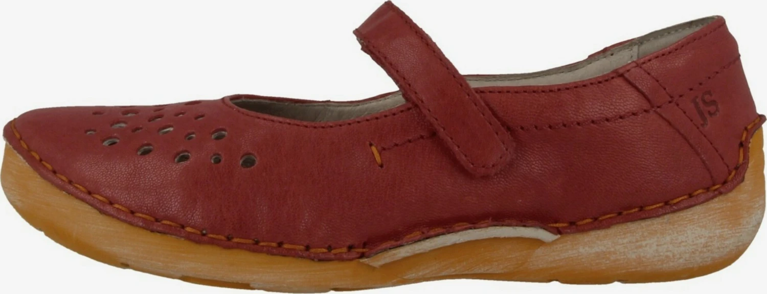 Josef Seibel Ballerinas Met Bandjes Ballerina Met Riempjes Fergey 77 Dames Rood 4 Josef Seibel Ballerinas Met Bandjes Ballerina Met Riempjes Fergey 77 Dames Rood - Afbeelding 2