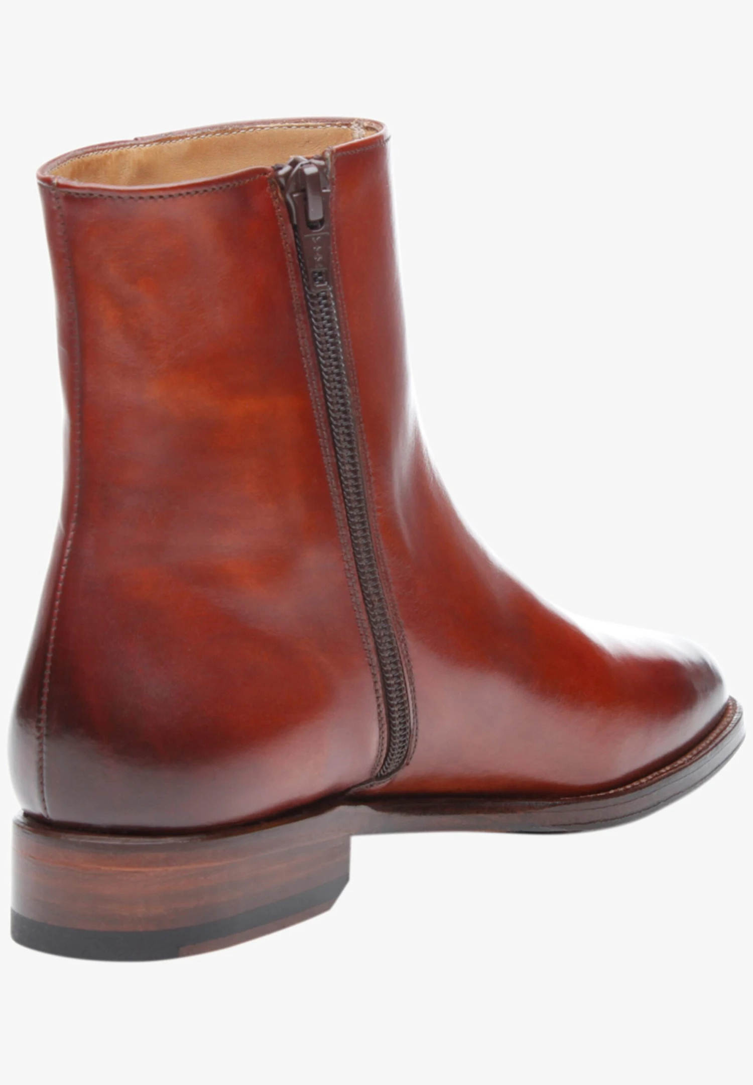 Klassieke Enkellaarsjes Enkellaarsjes No. 2352 Dames Roestbruin 5 Klassieke Enkellaarsjes Enkellaarsjes No. 2352 Dames Roestbruin - Afbeelding 3