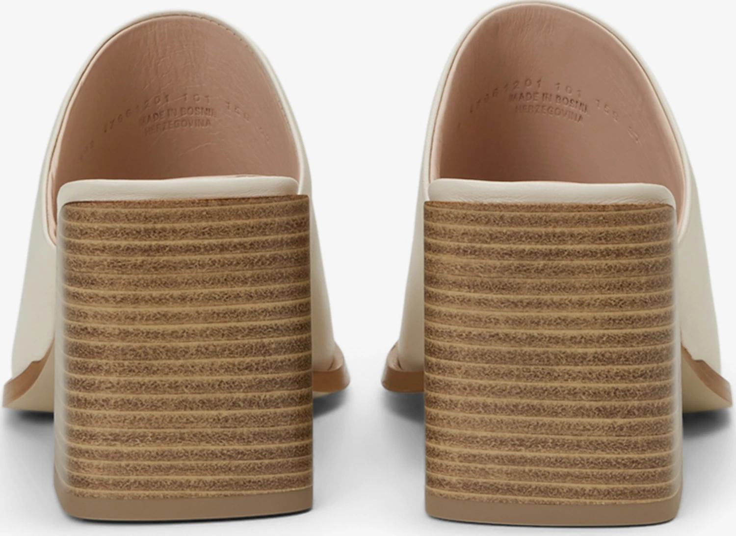 Marc O'Polo Sandalen Met Hak Muiltjes Dames Beige 6 Marc O'Polo Sandalen Met Hak Muiltjes Dames Beige - Afbeelding 4