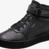 Puma Hoge Sneakers Sneakers Hoog Carina Dames Zwart